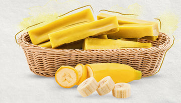 Banana Yak Cheese Chew for Dogs - Natural and Digestible Treat