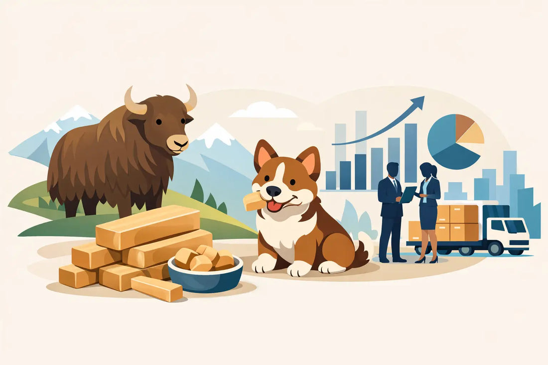 Wholesale Yak Dog Chews for Growing Brands