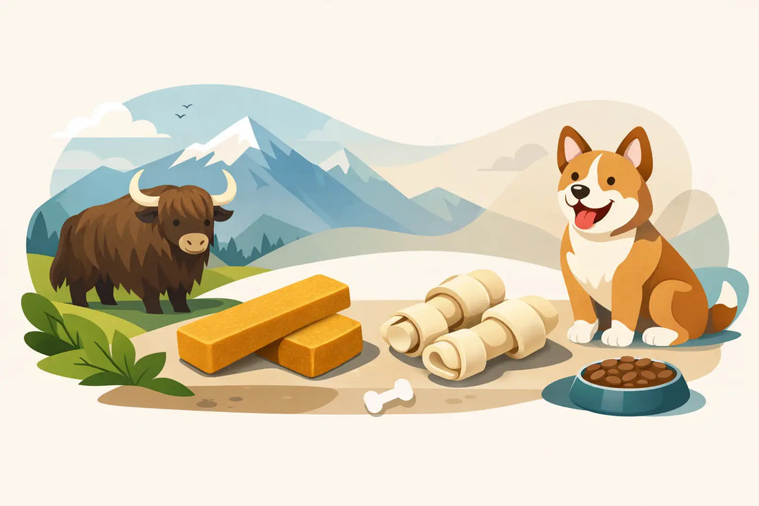 Yak Chew Rawhide Alternative for Dogs