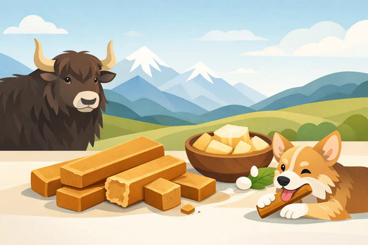 Yak Cheese Chews for Safer, Longer Chewing