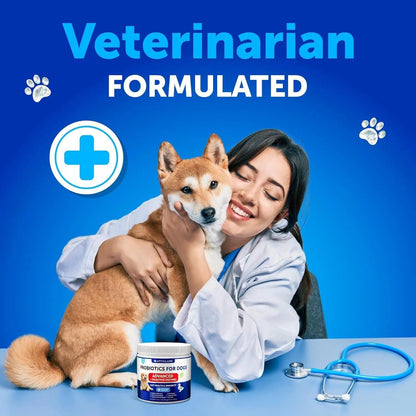 Probiotics For Dogs Support Gut Health Itchy Skin Allergies Immunity Yeast Balance