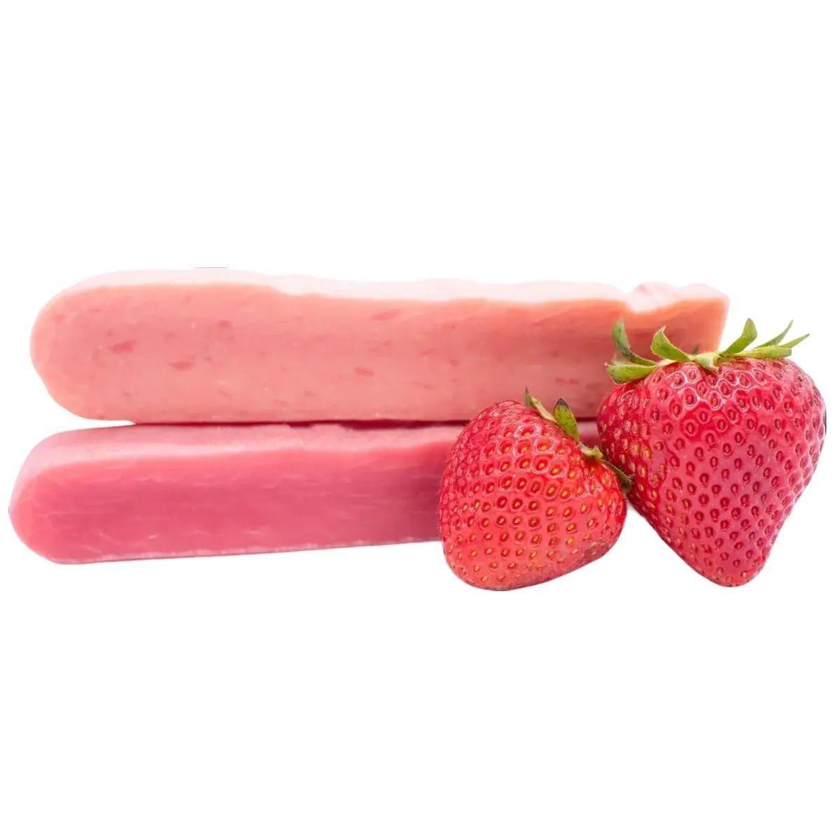 Strawberry Yak Cheese Chew for Dogs - Natural and Digestible Treat, 100% Digestible, Easy on Stomachs, No Artificial Additives