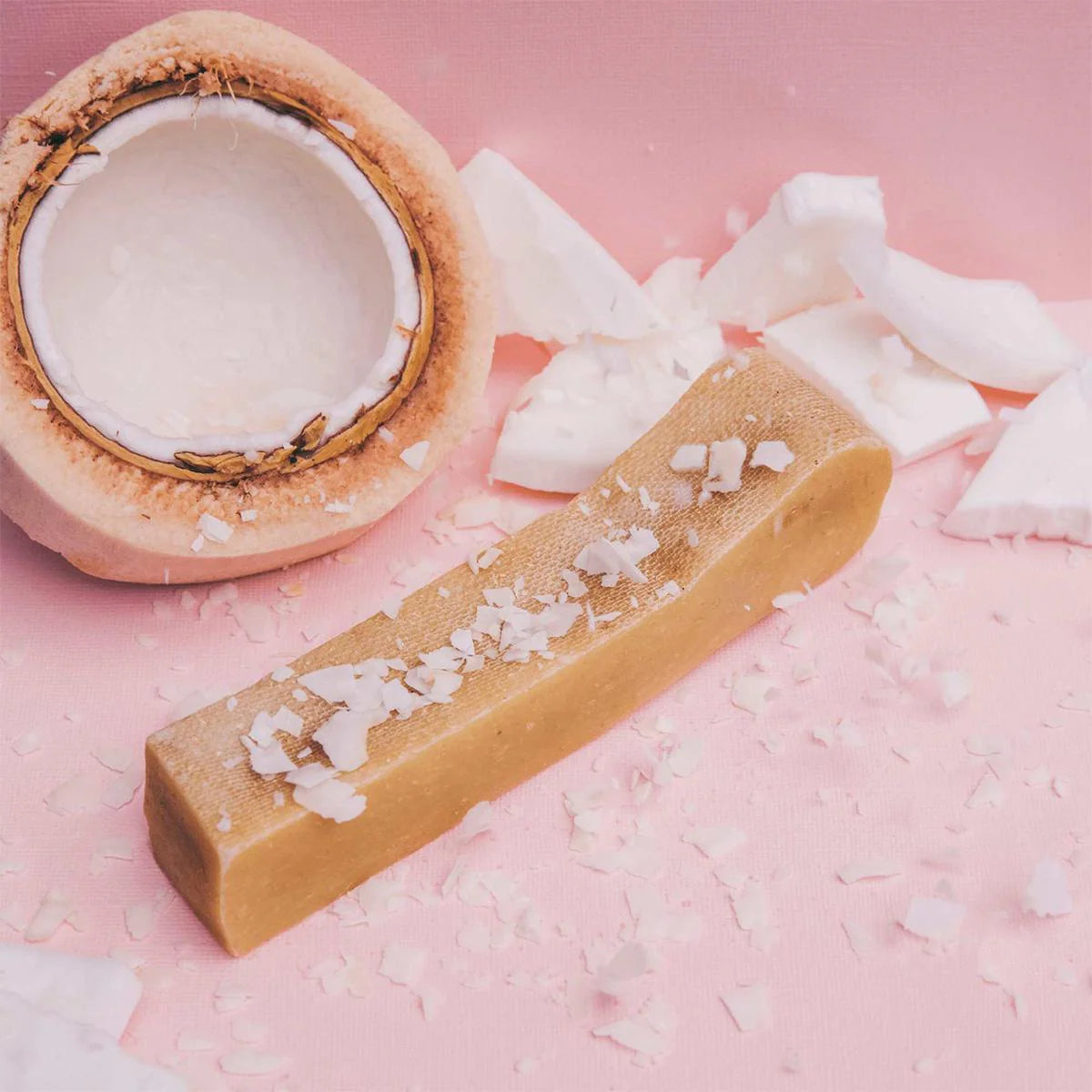 Natural Coconut Yak Cheese Chew for Dogs - Long-Lasting, 100% Digestible Treat with Natural Coconut