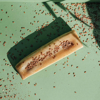 Flaxseeds Himalayan Yak Cheese Chew for Dogs - Natural and Digestible Treat, 100% Digestible, Easy on Stomachs, All Ages