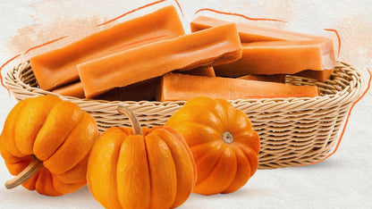 Pumpkin Yak Cheese Chew for Dogs - Natural & Digestible Treat - 100% All-Natural Ingredients