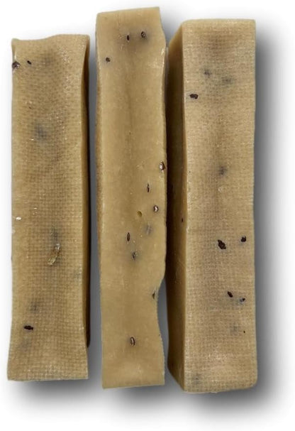 Flaxseeds Himalayan Yak Cheese Chew for Dogs - Natural and Digestible Treat, 100% Digestible, Easy on Stomachs, All Ages