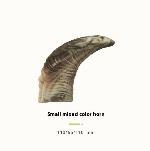 Dogs Bite And Chew On Ox Horns To Grind Their Teeth