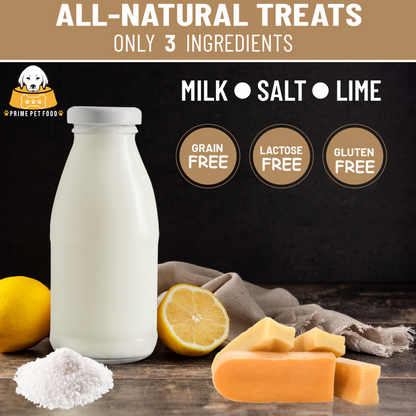 Wholesale 10 lb Yak Cheese Dog Chews | Mix Sizes (M, L, XL) - All-Natural