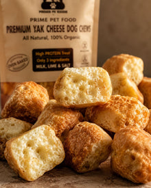 Himalayan Yak Cheese Crunchy Puffs for Dogs | Natural High Protein Dog Treats