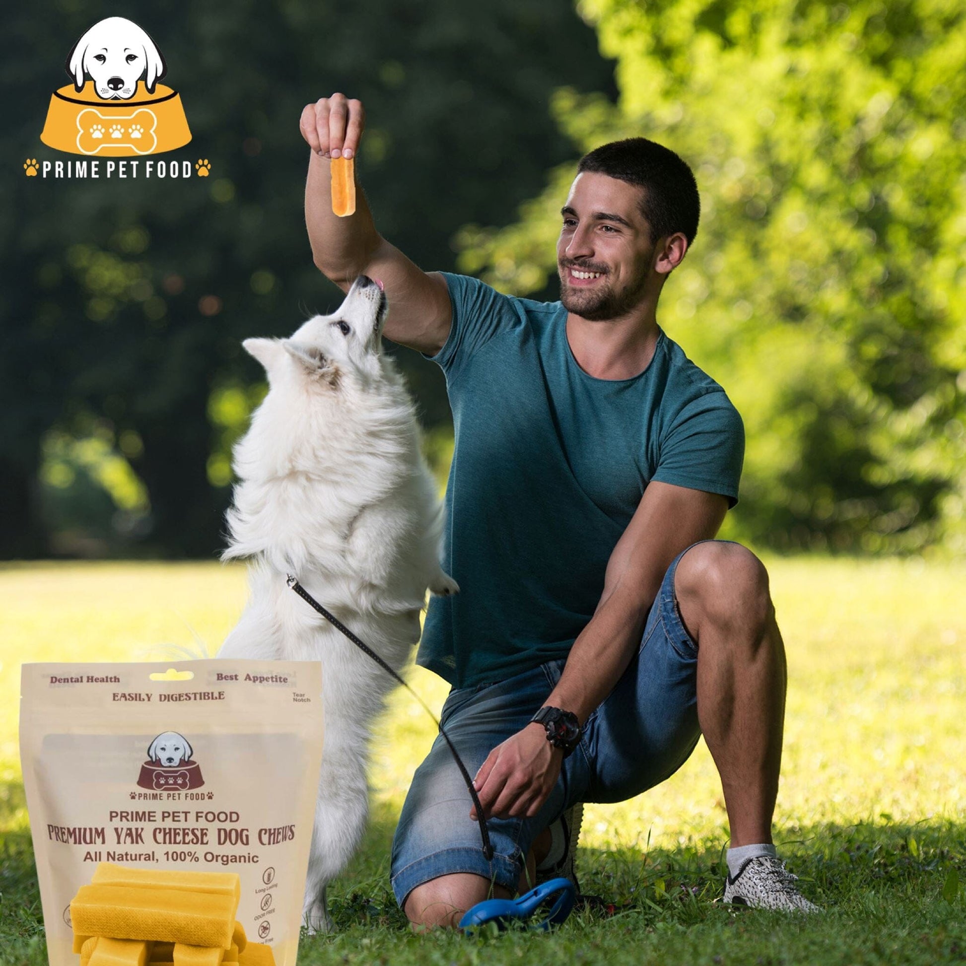 Dogs loves primepet yak chew